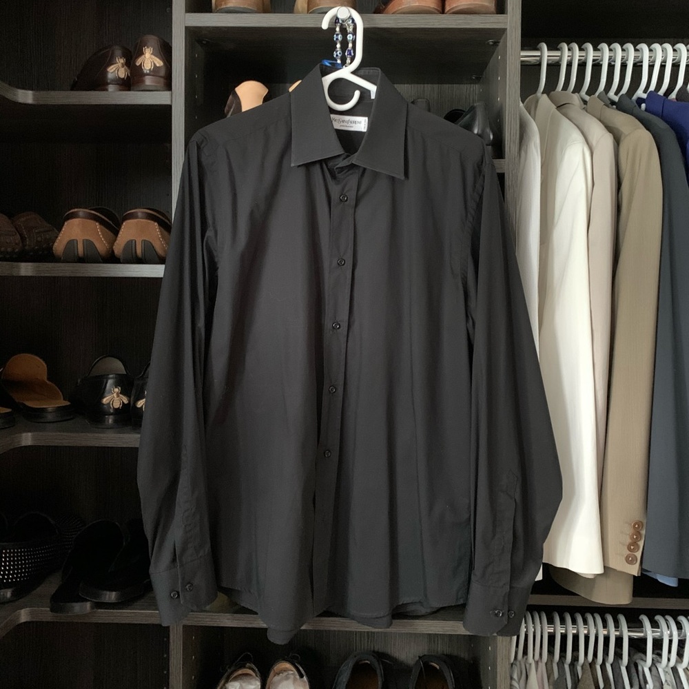 Black YSL Dress Shirt